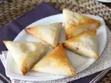 Recept Samoussas s makrelou a syrom fromage frais