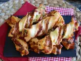 Recept Maxi twisty z lístkového cesta (paradajky, šunka, mozzarella, petržlenová vňať)
