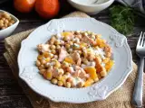Recept Šalát z lososa, cíceru a pomaranča