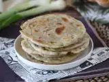 Recept Čínske palacinky so zelenou cibuľkou - scallion pancakes