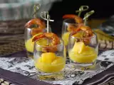 Recept Krevety a mangové verriny ako sladký a slaný aperitív