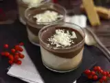 Recept Čokoládové a nugátové košíčky. jednoduchý recept