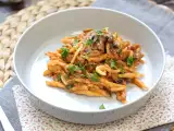 Recept Pasta alla boscaiola, ideálny prvý chod na jeseň a zimu
