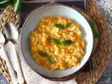 Recept Tekvicové rizoto, jemný a dokonalý prvý chod na jeseň