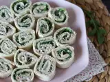 Recept Aperitív v obale s tortillami, tuniakom a syrom fromage frais