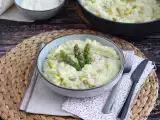 Recept Rizoto so zelenou špargľou a parmezánom