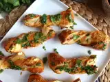 Recept Krútené lístkové cesto so syrom a petržlenovou vňaťou: nevyhnutný aperitív