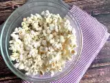 Recept Popcorn do mikrovlnnej rúry bez oleja