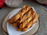 Recept Krútené lístkové cesto s pestom rosso a mozzarellou