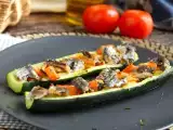 Recept Ako pripraviť cukety plnené sardinkami?