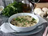 Recept Hubové rizoto v reštaurácii cookeo