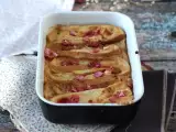 Recept Francúzsky toast pečený v rúre s ružovou pralinkou, ultra-gurmánsky recept