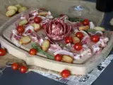 Recept Ako pripraviť tanier s údeninami? zložte ho do tvaru ruže!