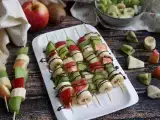 Recept Čokoládové ovocné špízy pre extra skvelé zakončenie jedla!