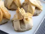 Recept Extra chrumkavé huby, syr brie a hrušky aumônières