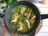 Recept Kuracie mäso s krémovou špenátovou a hubovou omáčkou