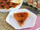 Recept Quiche s paprikou a chorizom