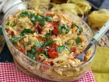 Recept Tagliatelle feta cherry paradajky - pečené cestoviny s feta paradajkami