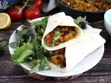 Recept Vegetariánske fajitas s textúrovaným sójovým proteínom