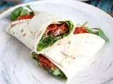 Recept Sendvičový obal s chorizom, avokádom a paradajkami