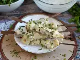 Recept Marinované kuracie špízy v jogurtovo-citrónovej omáčke