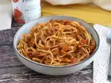 Recept Vegetariánske špagety bolognese!