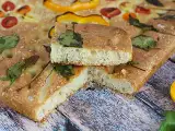 Recept Kvety focaccia - focaccia art