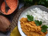 Recept Jednoduchý koralový šošovicový dahl
