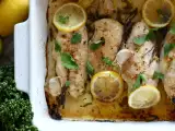 Recept Pečené kuracie mäso s citrónom