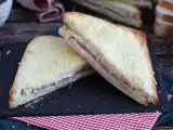 Recept Gourmet croque-monsieur s bešamelovou omáčkou