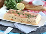 Recept Terina z čerstvého lososa a údeného lososa