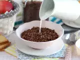 Recept Čokoládové ryžové vločky. kokosové nanuky