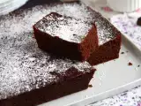 Recept Čokoládový piškótový koláč v mikrovlnnej rúre za 5 min.