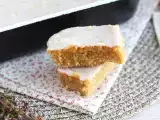 Recept Citrónový a ovsený koláčik s citrónovou polevou