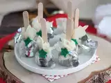 Recept Horké čokoládové lízanky: horká čokoláda + carambar