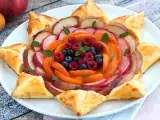 Recept Ovocný koláč s hviezdičkou