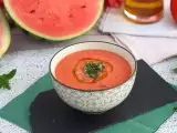 Recept Studená polievka z melóna a paradajok
