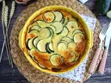 Recept Klafoutis z cukety a kozieho syra