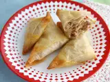 Recept Samousy z tuniaka a paradajok