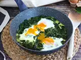 Recept Špenát na smotane a vajcia