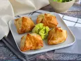 Recept Fagottini s údeným lososom a kozím syrom