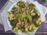 Recept Cestoviny s brokolicou, hubami a bazalkou