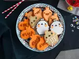 Recept Halloweenske chlebíčky molang