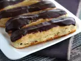 Recept Čokoládové éclairs (návod krok za krokom)