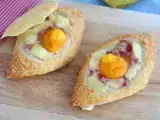 Recept Vaječné lode s munsterom