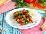 Recept Kebab z kuracieho mäsa a papriky