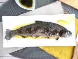 Recept Pstruh pečený v rúre s tymiánom a olivovým olejom