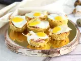 Recept Veľkonočné hniezda so zemiakmi