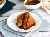 Recept Palacinky samoussas s karamelizovanými jablkami