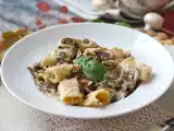 Recept Krémové cestoviny s hubami a smotanou: jednoduchý prvý chod s autentickou chuťou